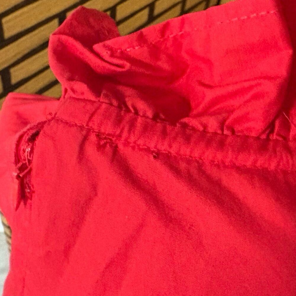 Lioness Red Ruffle Ruched Mini Dress - Picture 6 of 10